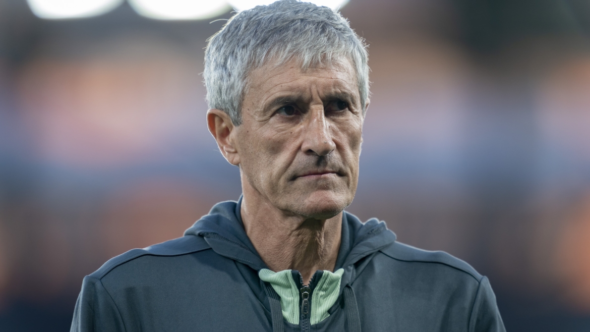 Setién: “We have a lot of things to improve”