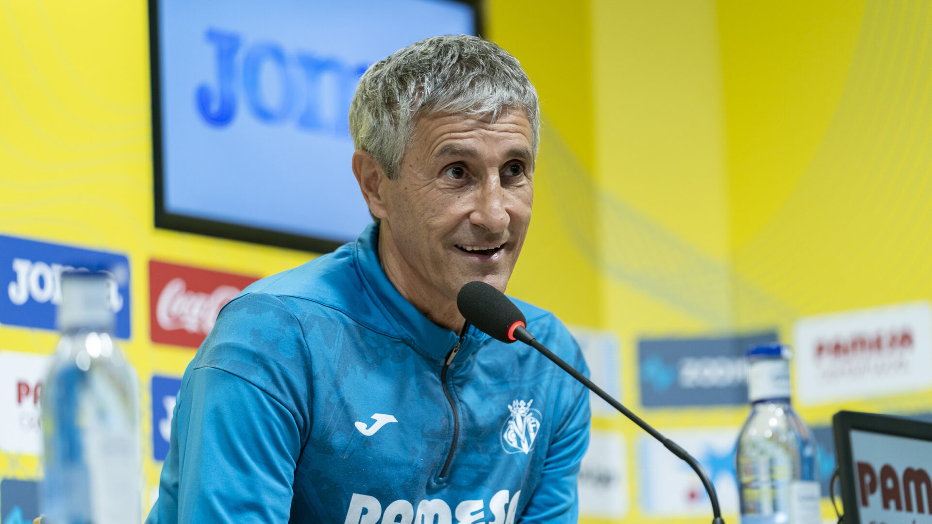 “Estoy contento con el trabajo del equipo”