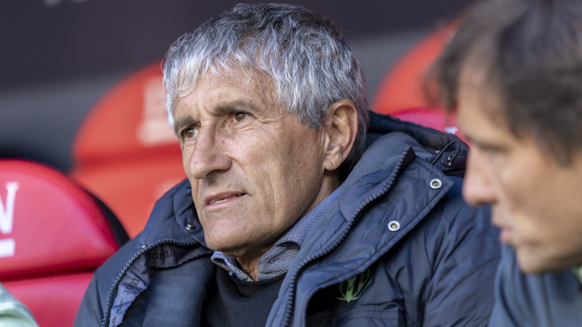 Setién: “Winning on a pitch like this gives you a lot of confidence”