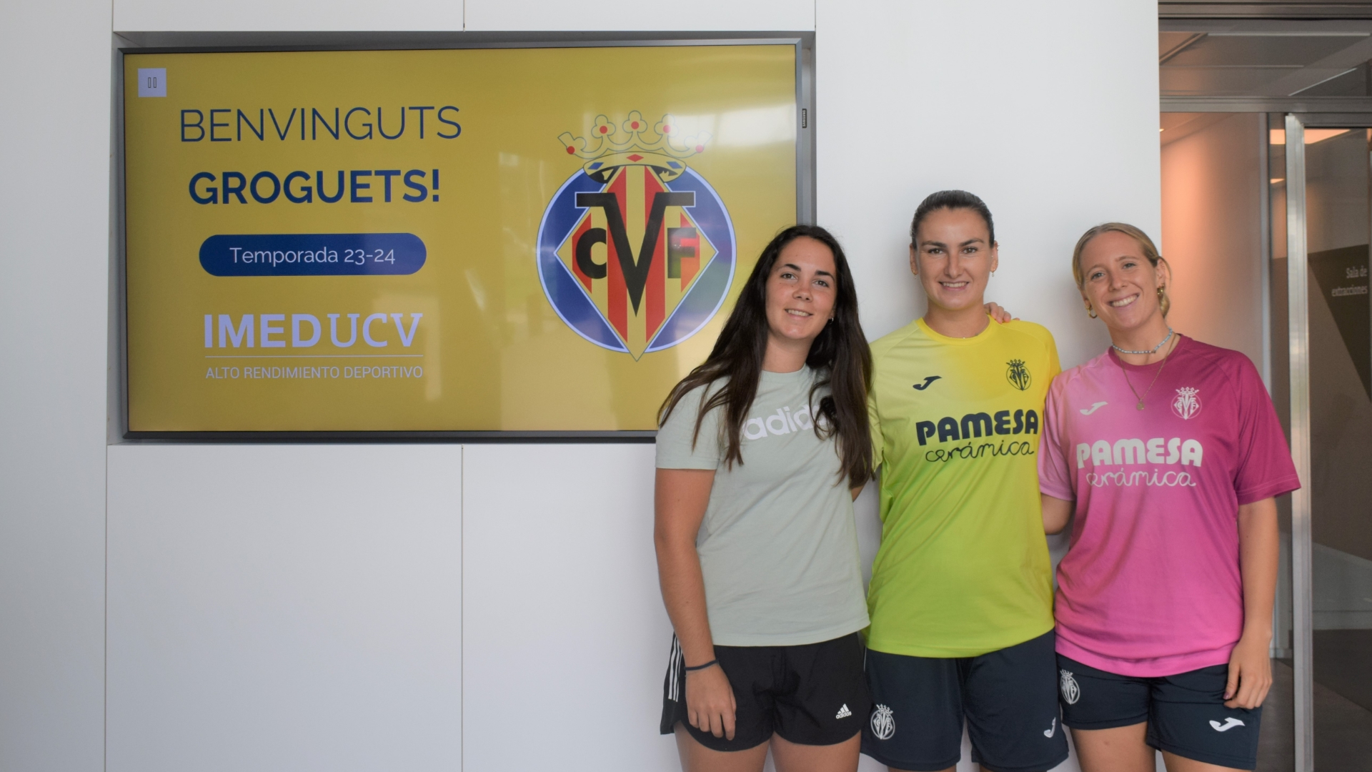 El Villarreal Femení completa les proves mèdiques