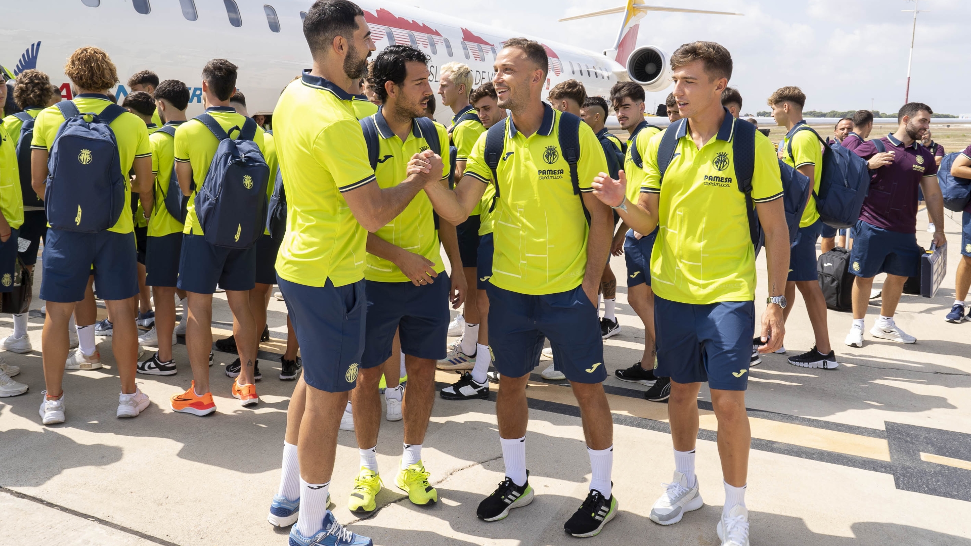 El Villarreal y el Villarreal B, juntos en Suiza