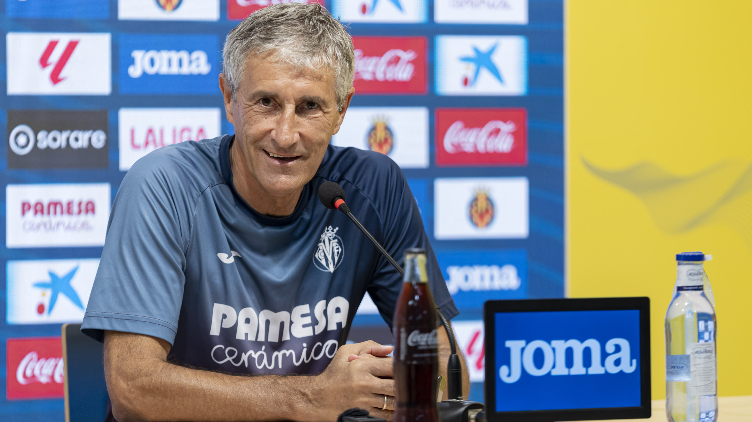 Setién: “Queremos ser un equipo valiente y reconocible”