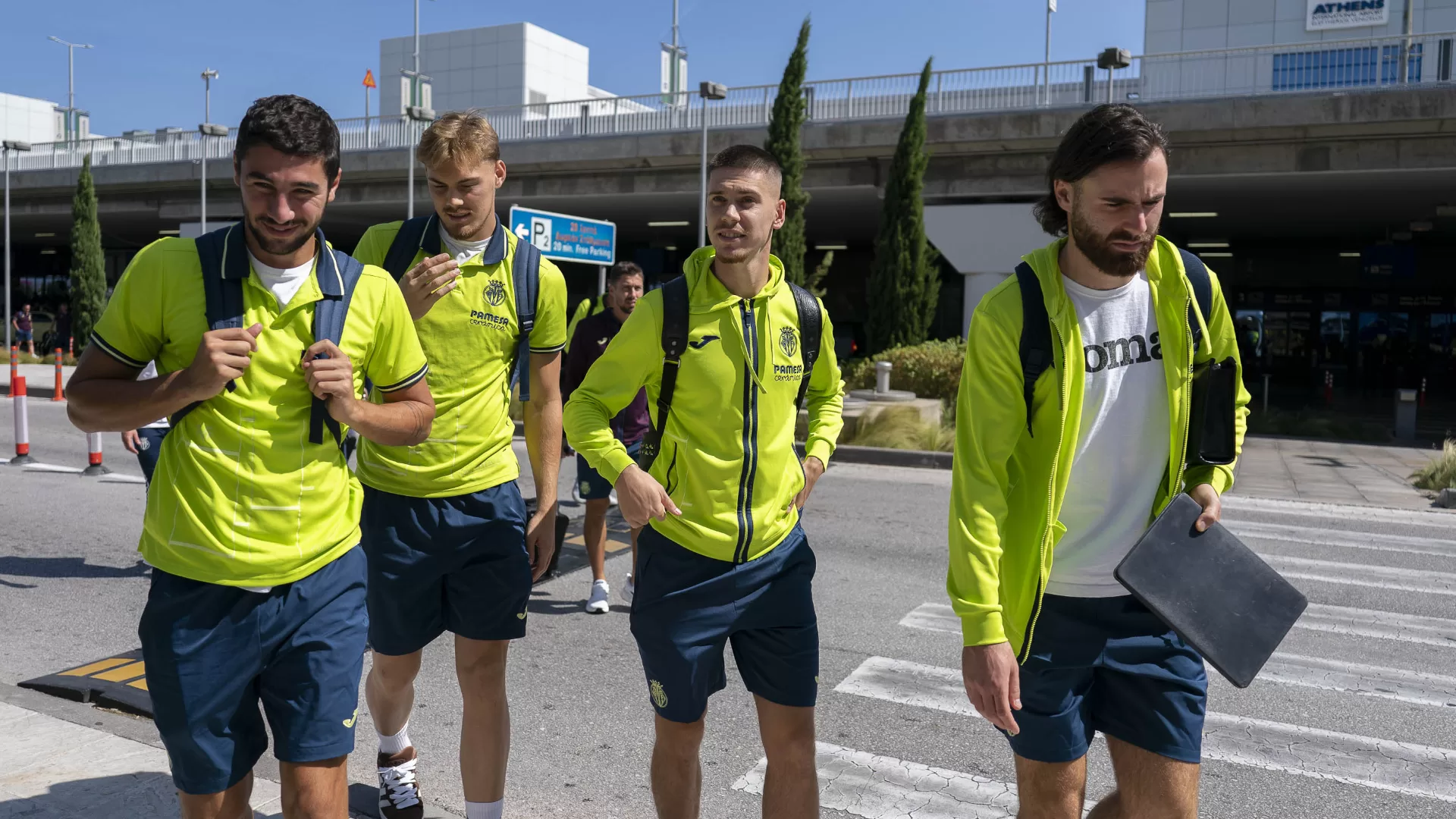 El Villarreal aterriza en Atenas