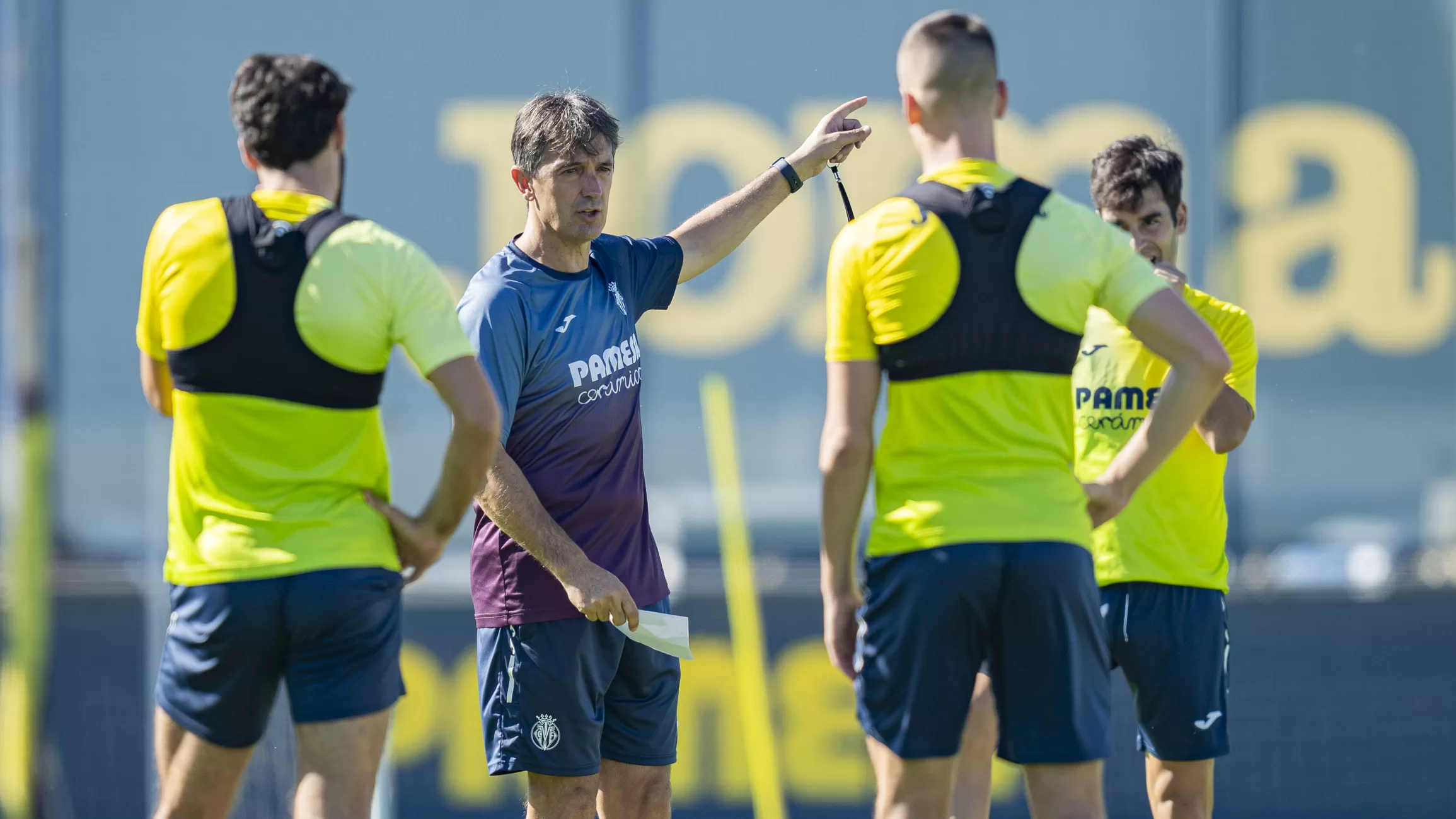Últim entrenament abans de rebre al Girona