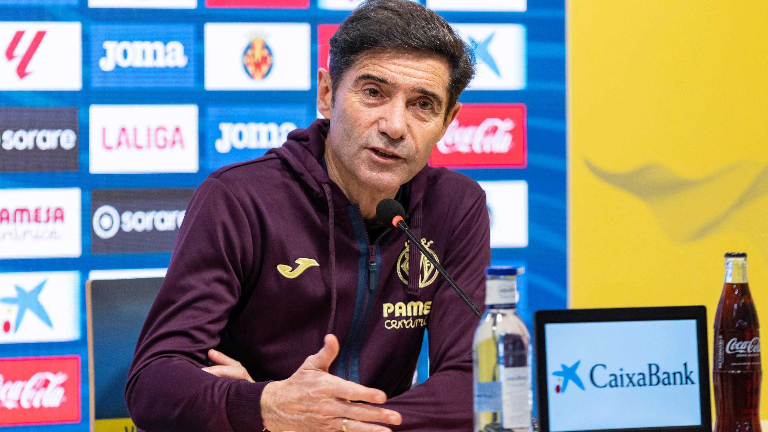 Marcelino: “En las situaciones complicadas hay que estar unidos”