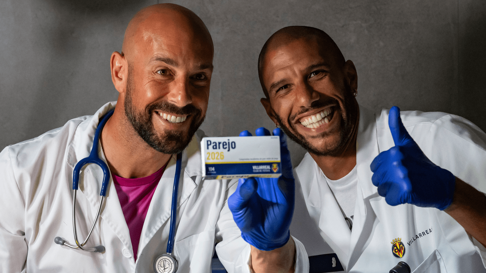 Las mejores fotos del spot de renovación de Dani Parejo