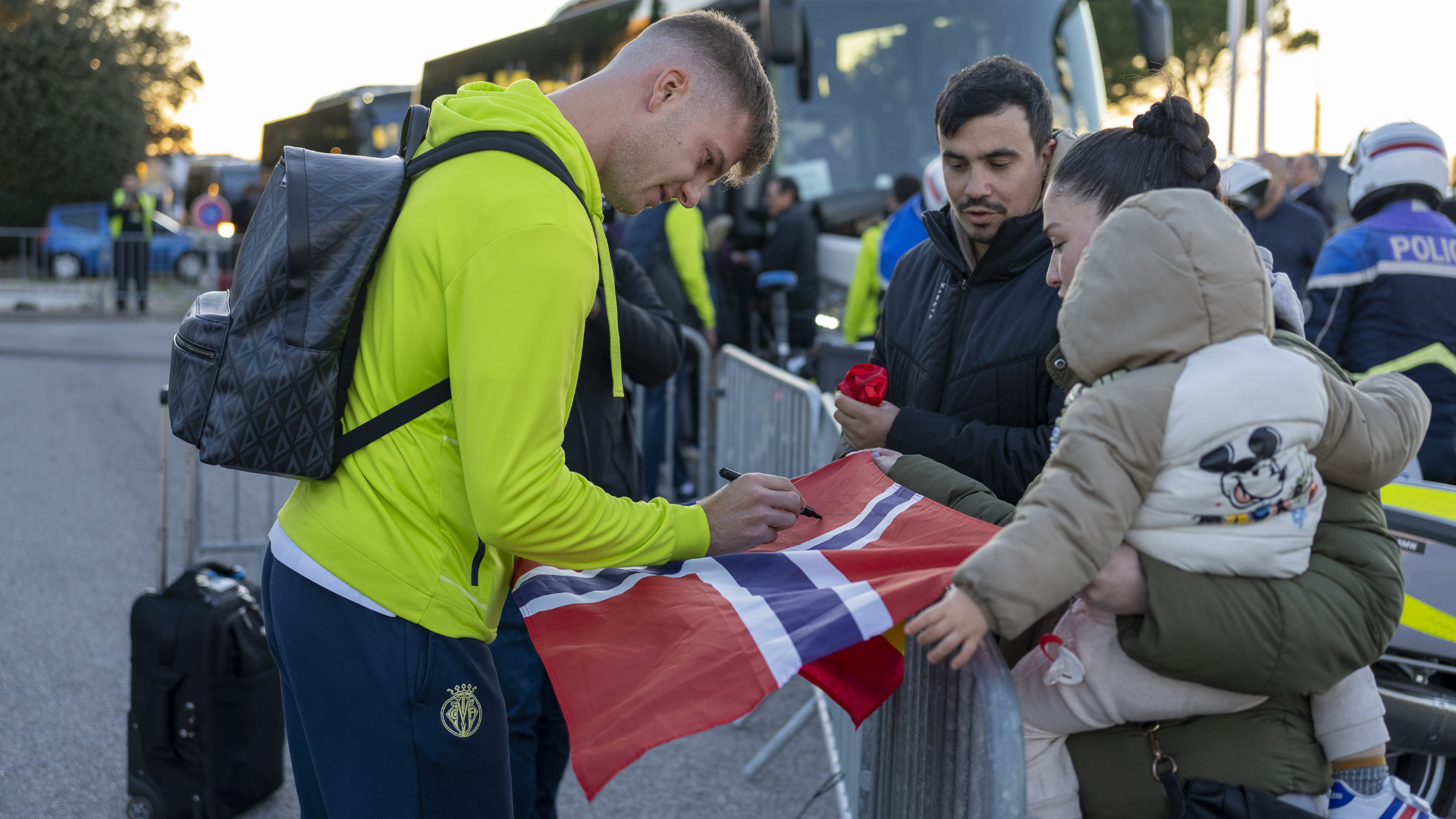Villarreal are now in Marseille