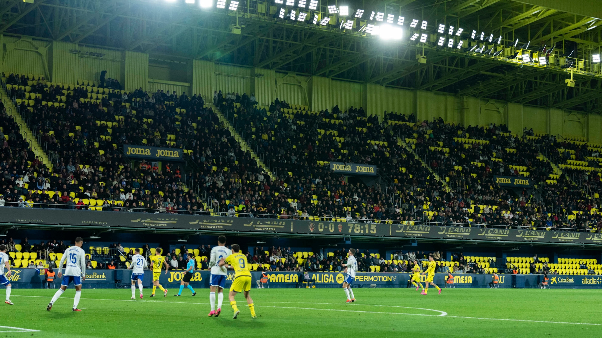 Everyone with Villarreal B against Levante