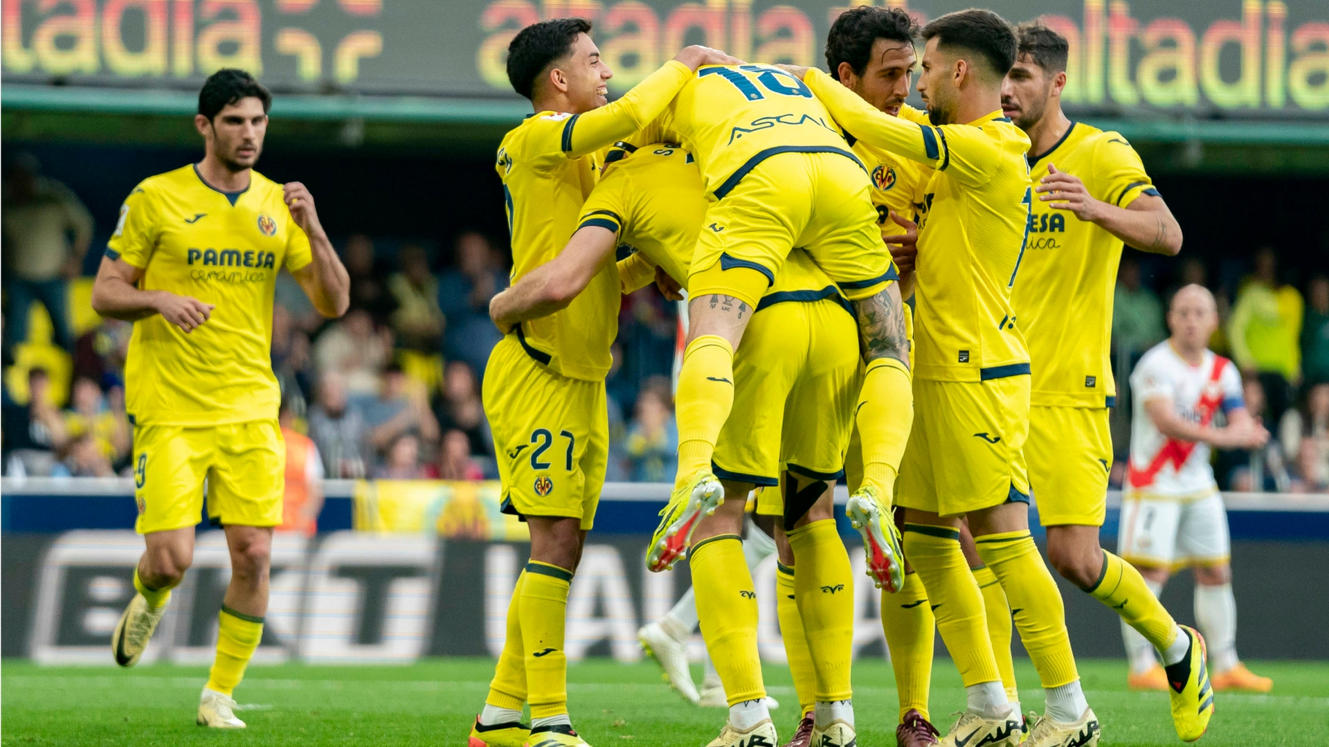 La victoria ante el Rayo en imágenes
