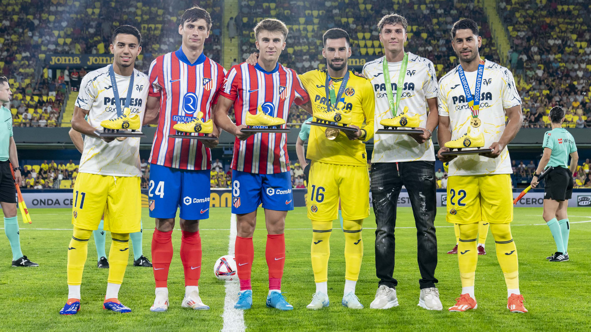 Tributo a los internacionales campeones durante este verano