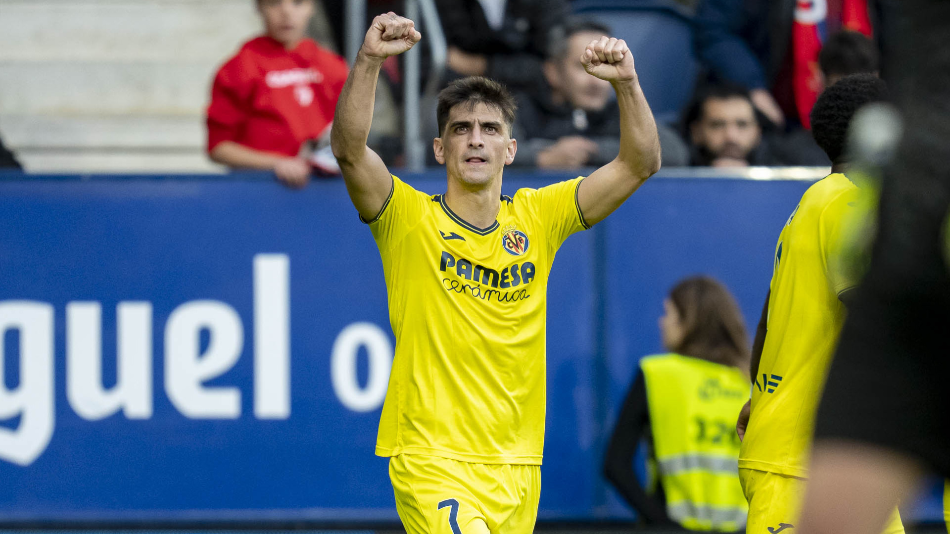 Gerard Moreno: 100 matches celebrating goals with Villarreal