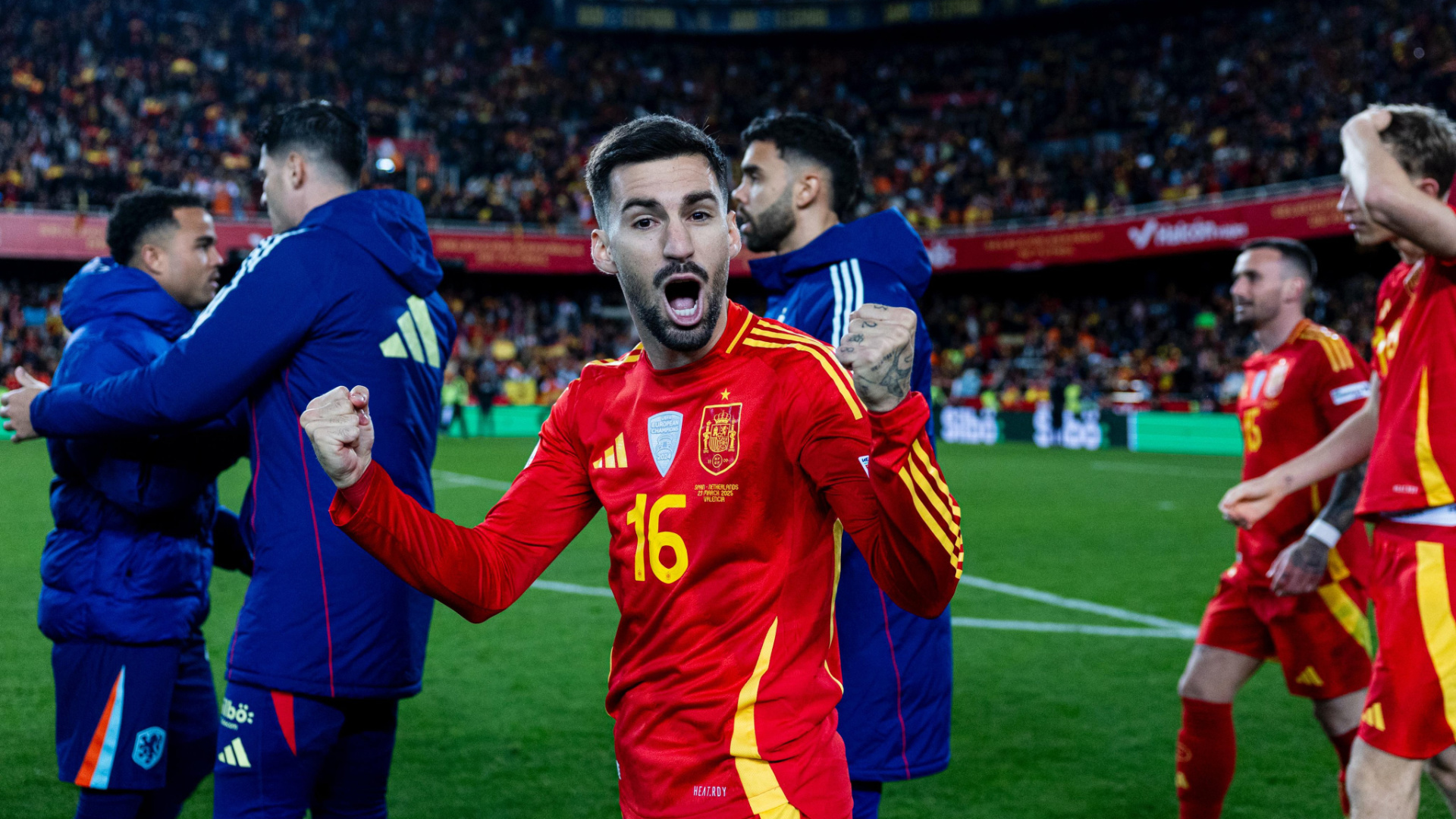 Baena, Ayoze y Yeremy sacan billete para la Final Four de la UEFA Nations League