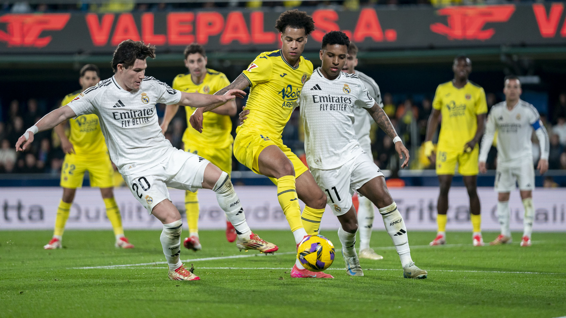 Derrota frente al Real Madrid (1-2)
