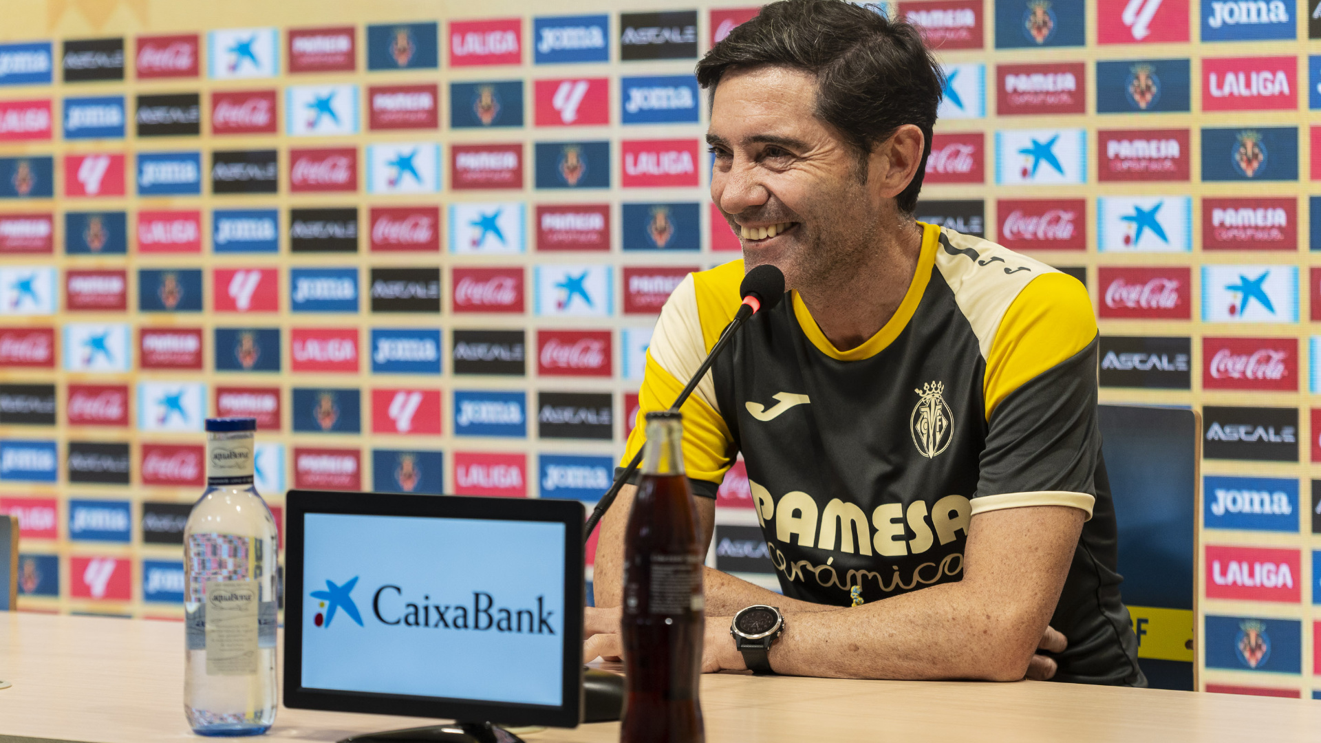 Marcelino: “Estamos donde queríamos a principio de temporada”