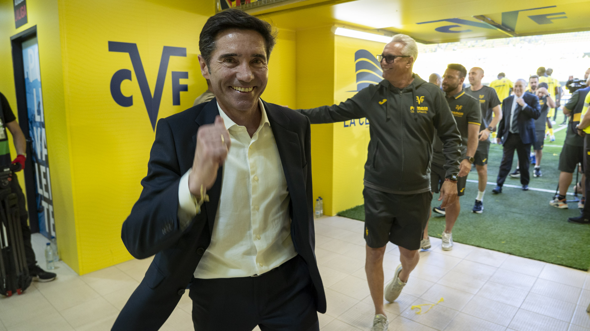 Marcelino: “Tiene mucho mérito la temporada que hemos hecho”