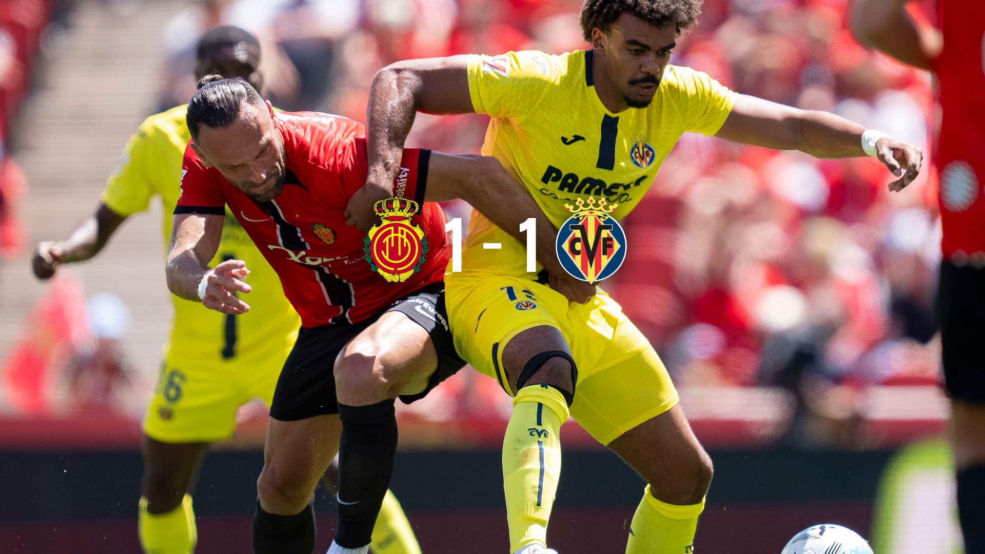 Tablas en Son Moix para seguir tercero (1-1)