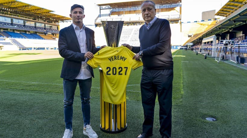 Yeremy: “Quiero jugar en el Villarreal muchos años”