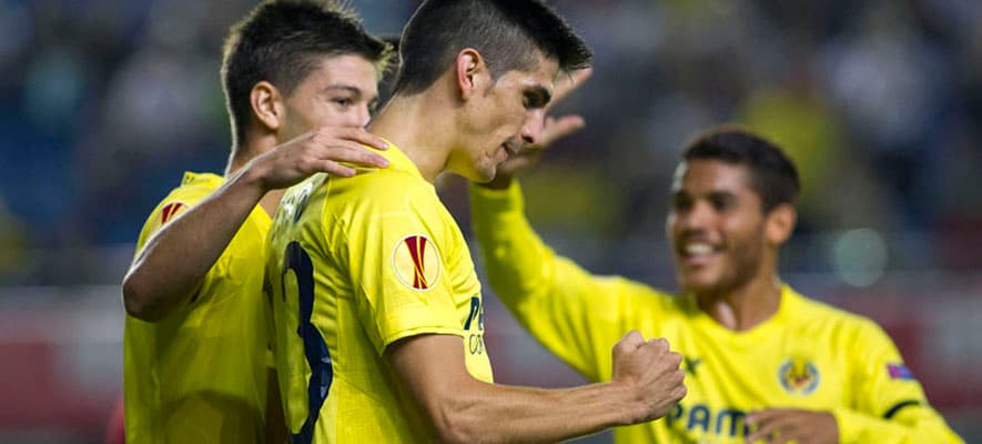 02.10.2014 VILLARREAL APOLLON EL MADRIGAL CELEBRACIOBN GERARD MORENO
