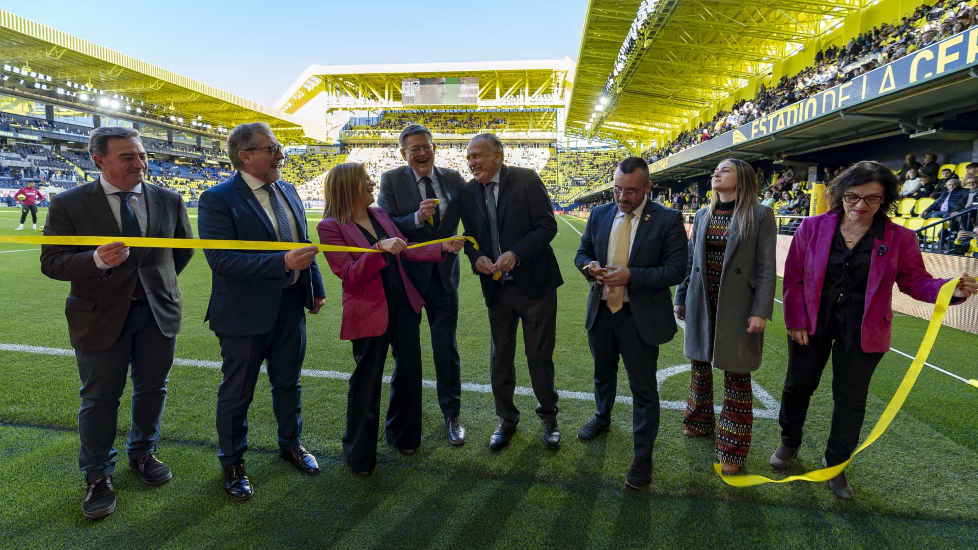 Official launch of the remodelled Estadio de la Cerámica