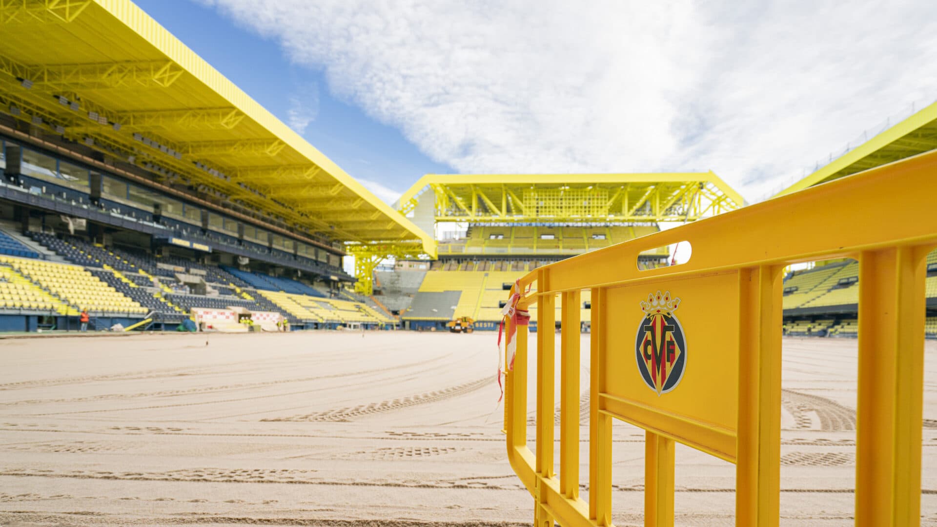 ¡Siguen las obras en el Estadio de la Cerámica!