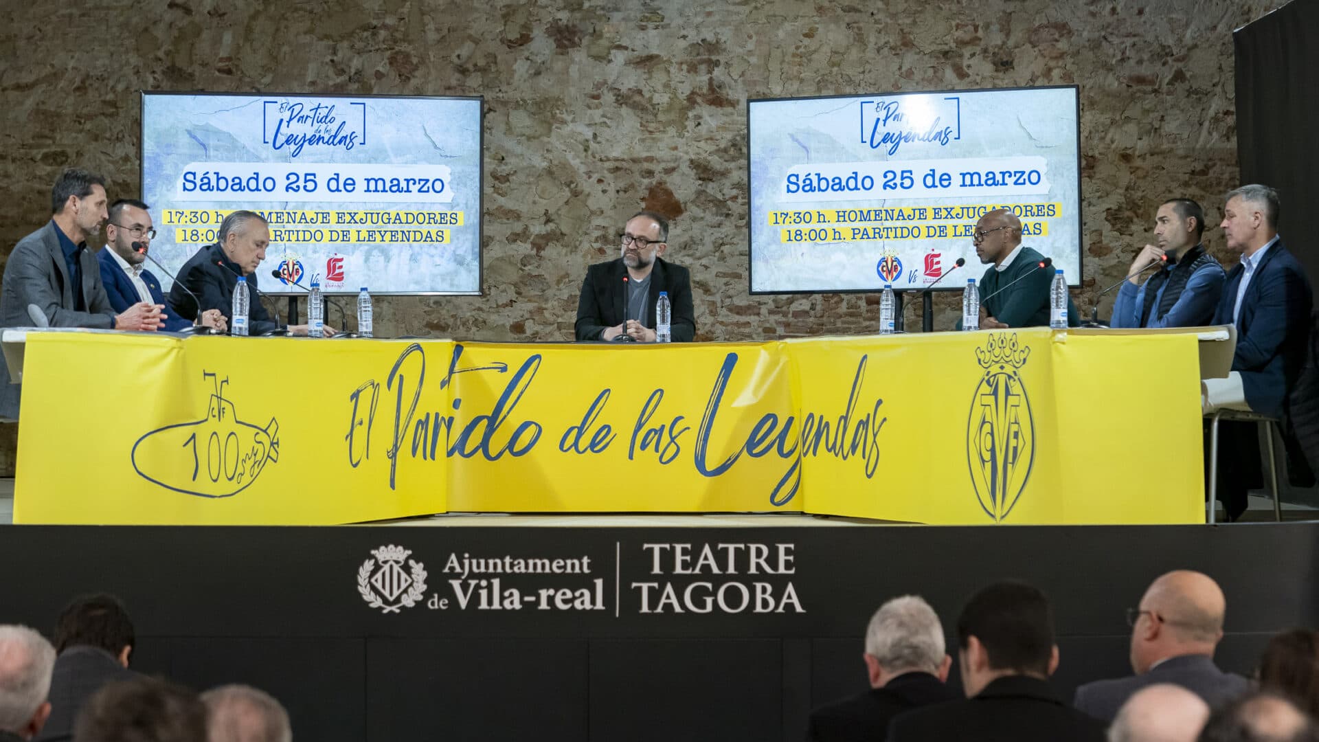 El Villarreal presenta el Partido de las Leyendas