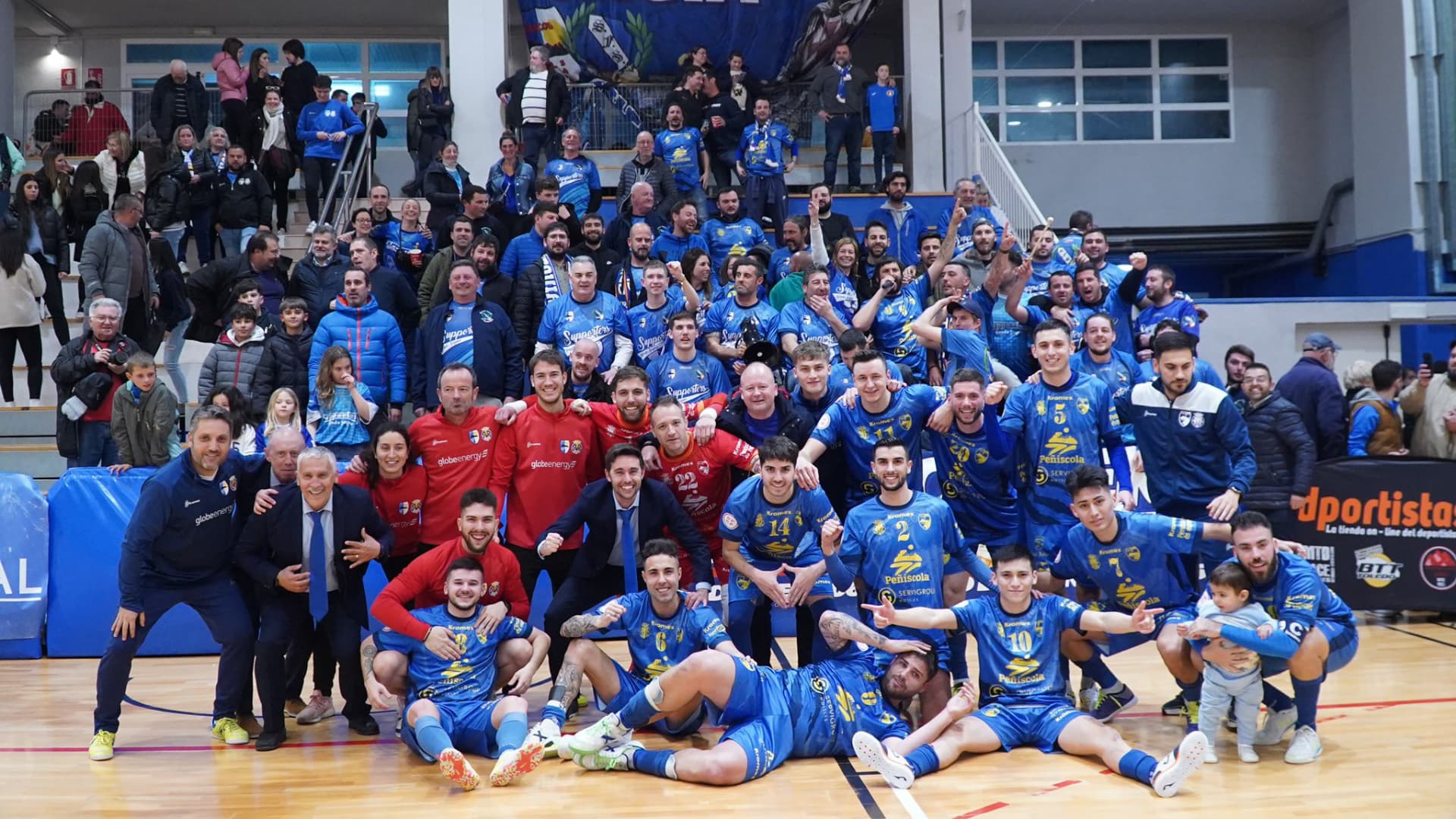 El Servigroup Peñíscola FS hace historia y jugará la Final Four de la Copa del Rey
