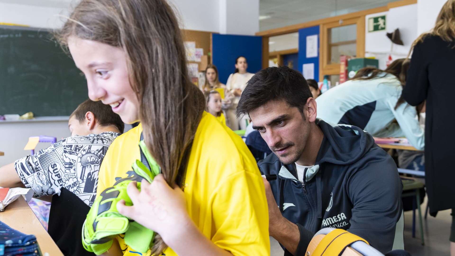 Las mejores fotos de Gerard y Rocío en el CEIP Germans Ochando