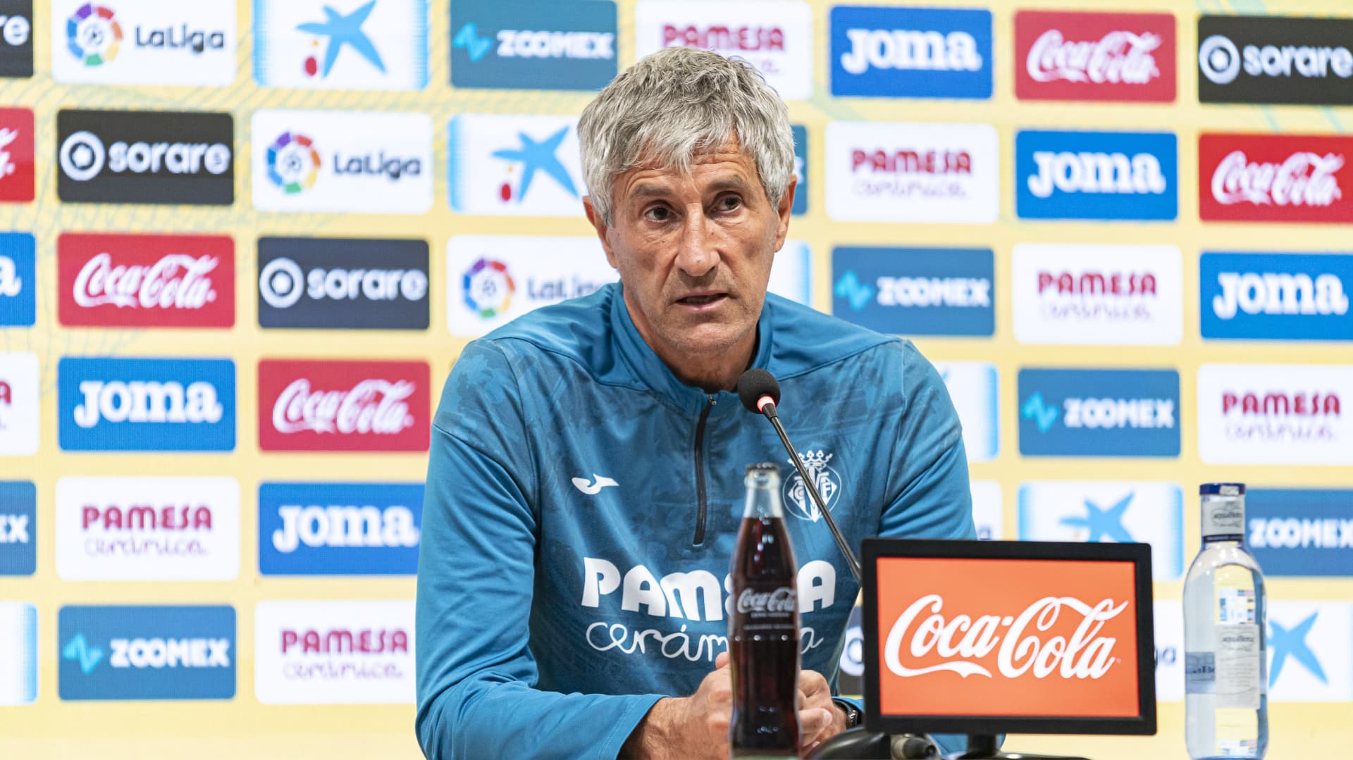 Setién: “Es un partido importantísimo para los dos equipos”