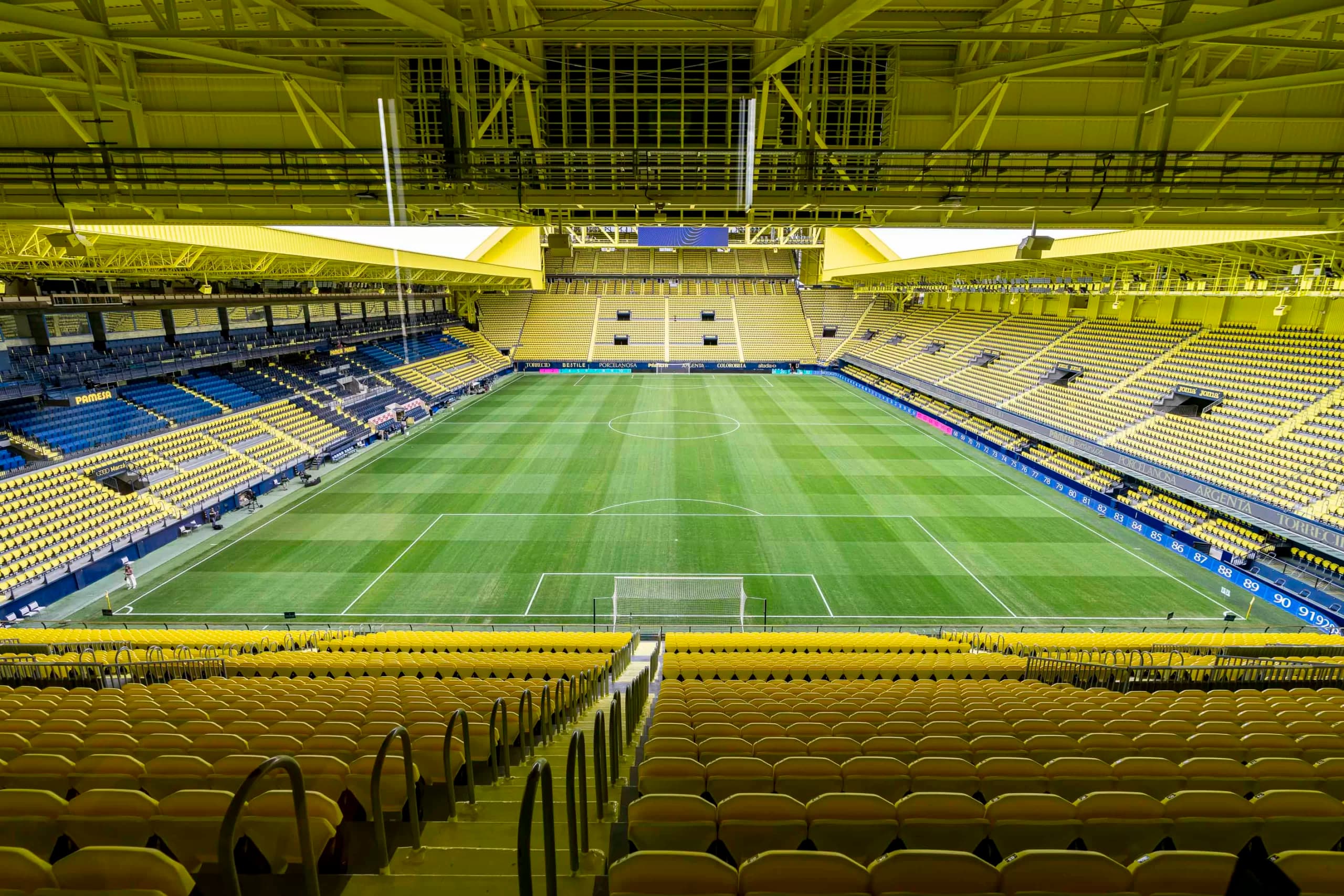 PANORAMICA ESTADIO DE LA CERAMICA GRADA