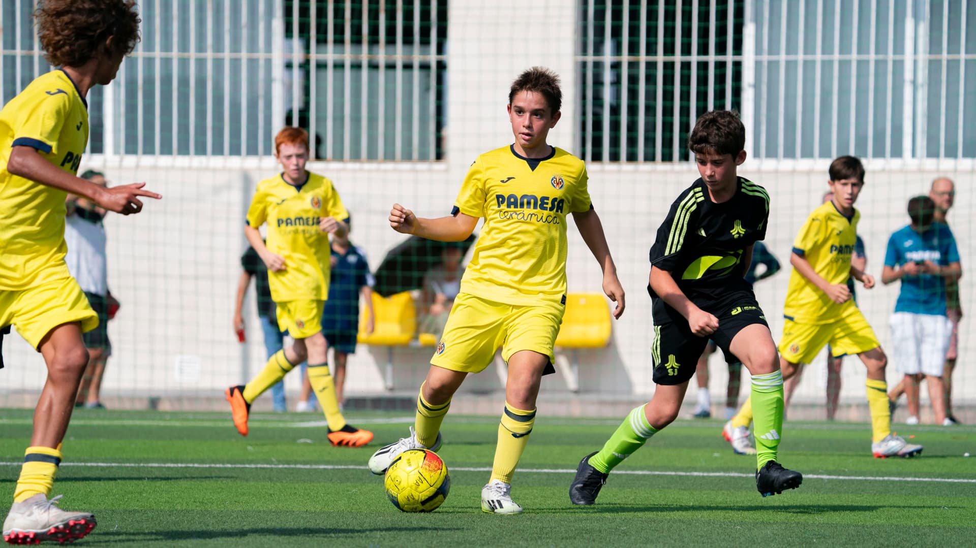 Horarios del fútbol base groguet