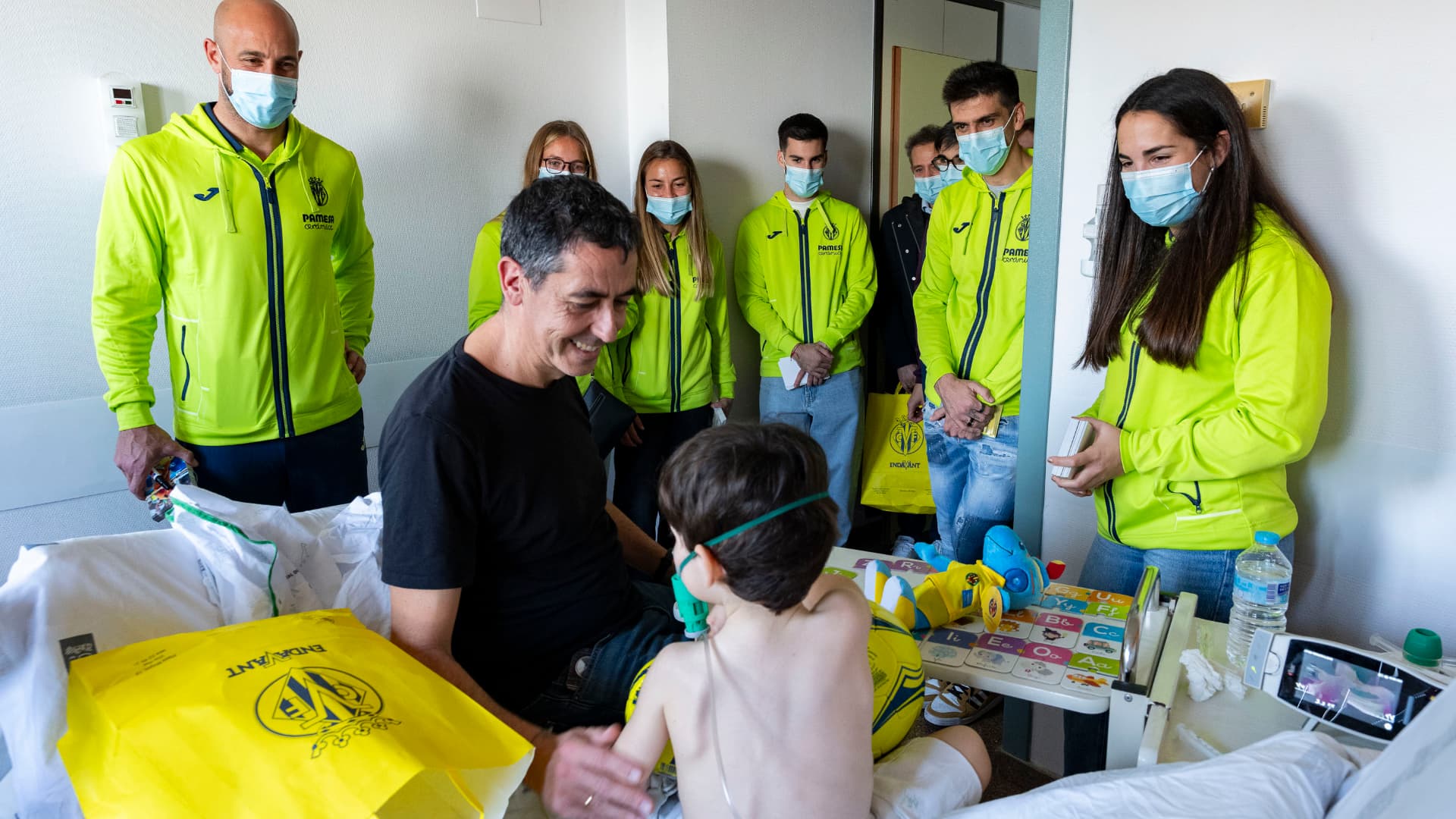 Ilusión grogueta en los hospitales