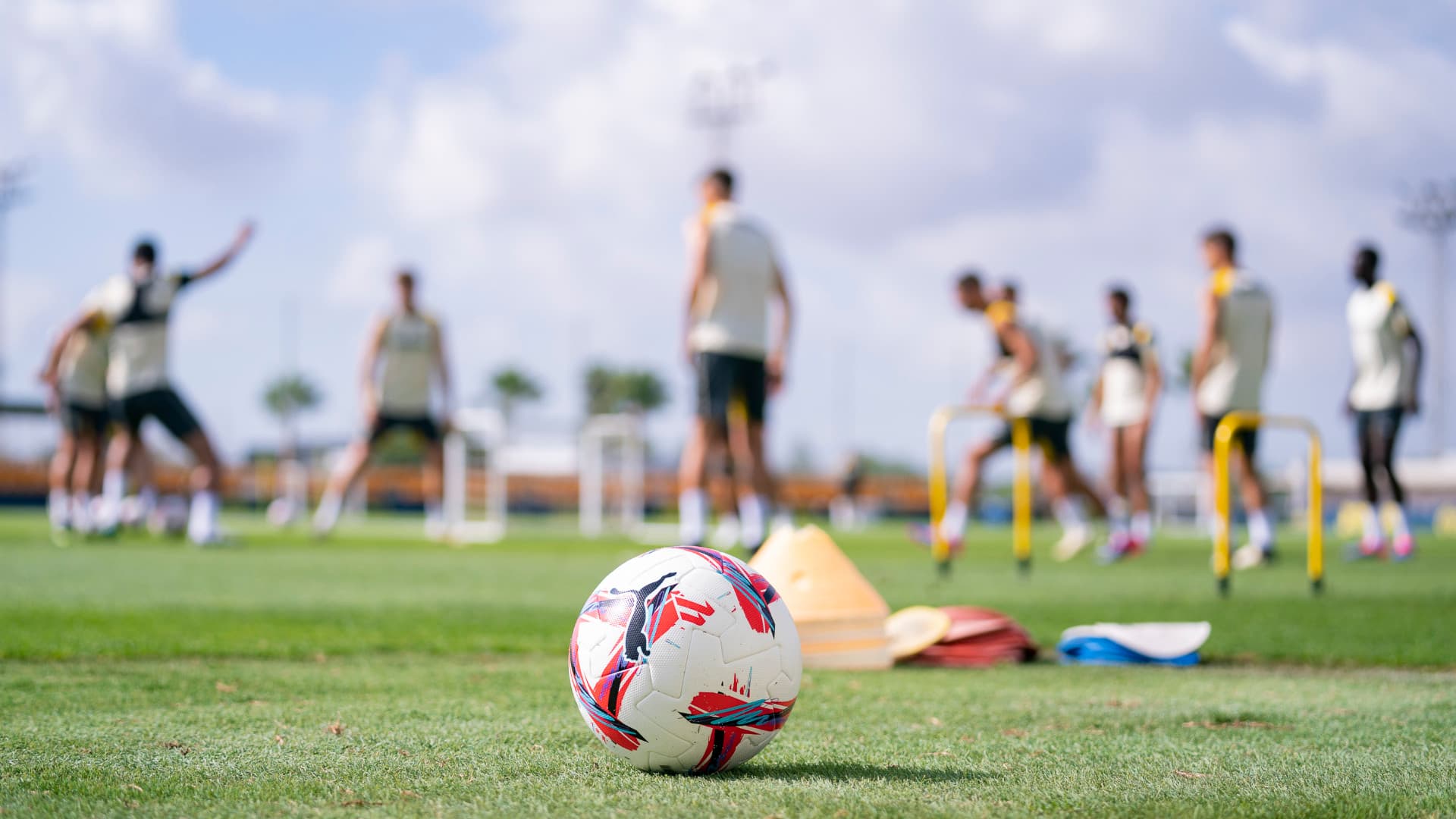 Segundo entrenamiento de la pretemporada