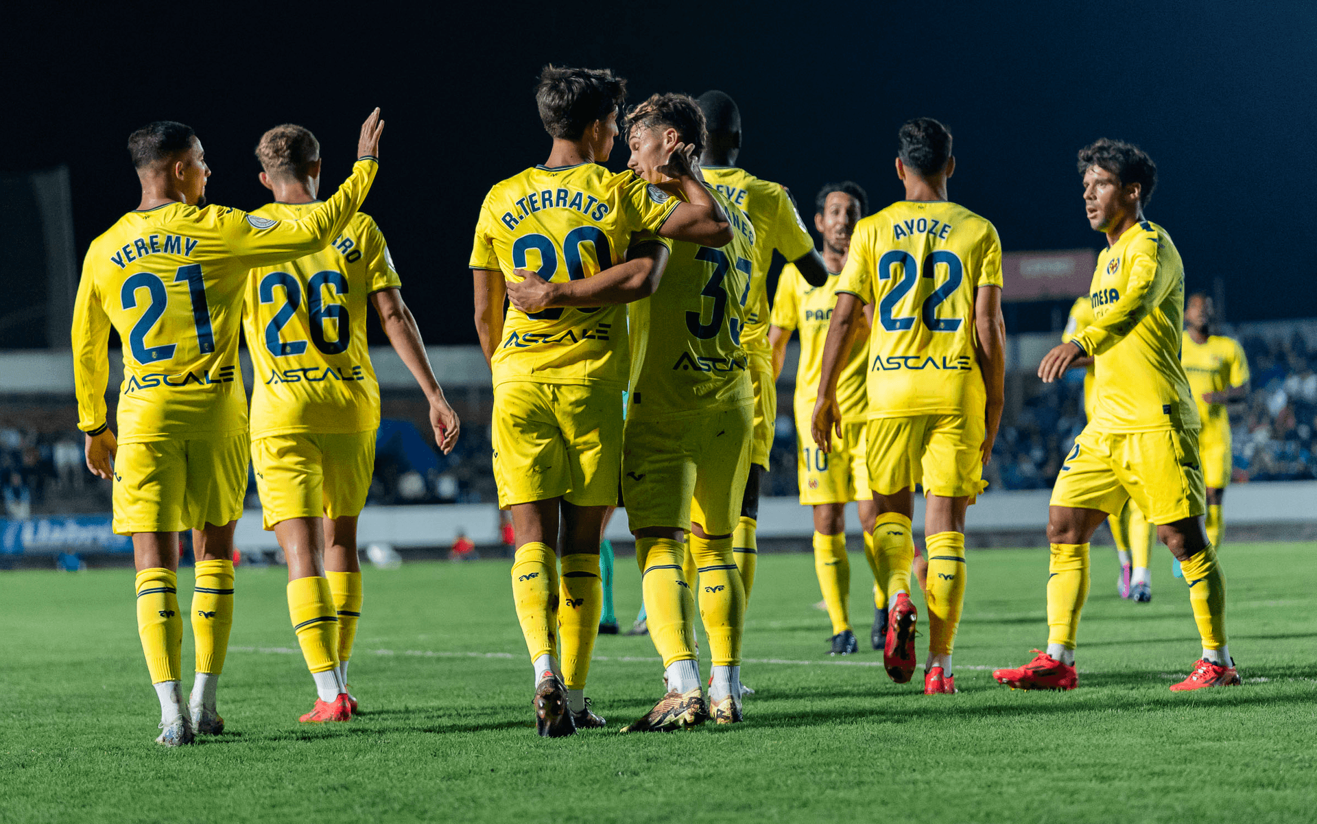 El Villarreal avança en la Copa del Rey (1-6)
