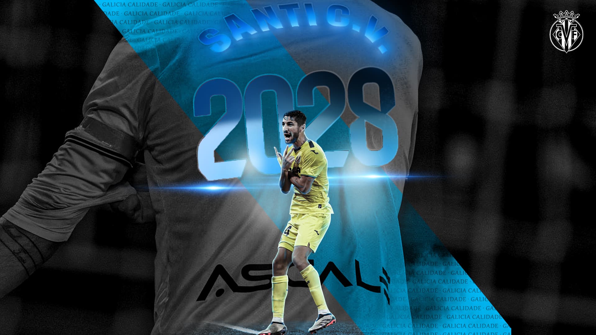 Santi Comesaña renueva hasta 2028