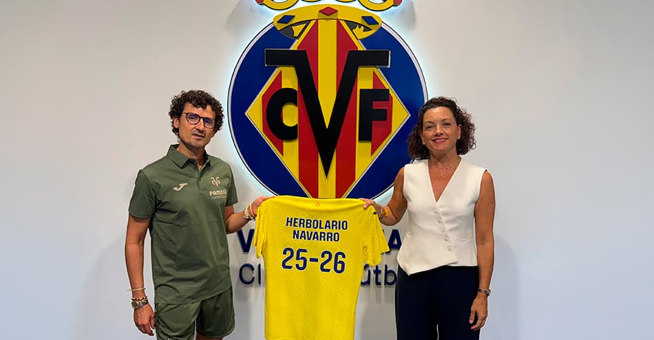 El Villarreal CF y Herbolario Navarro renuevan su vínculo