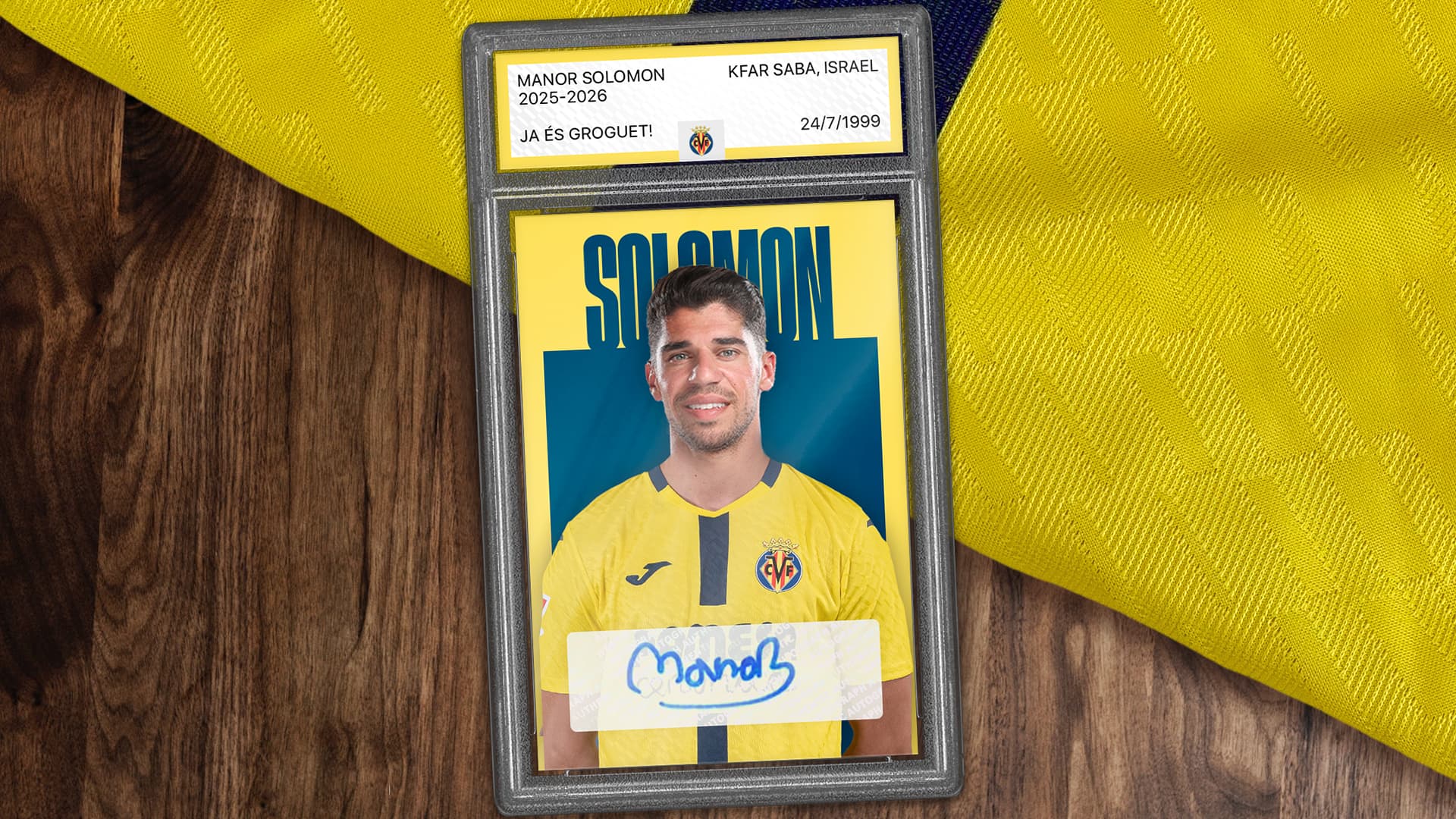 El Villarreal CF incorpora a Manor Solomon