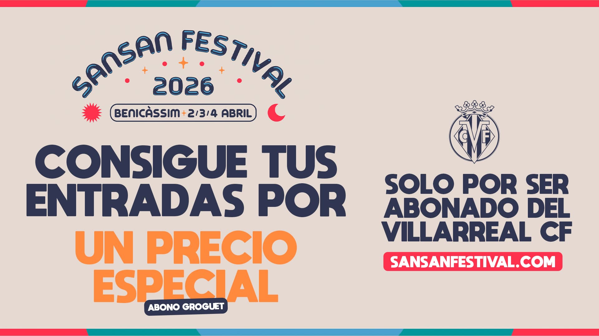 Descuento especial para abonados en el SanSan Festival 26