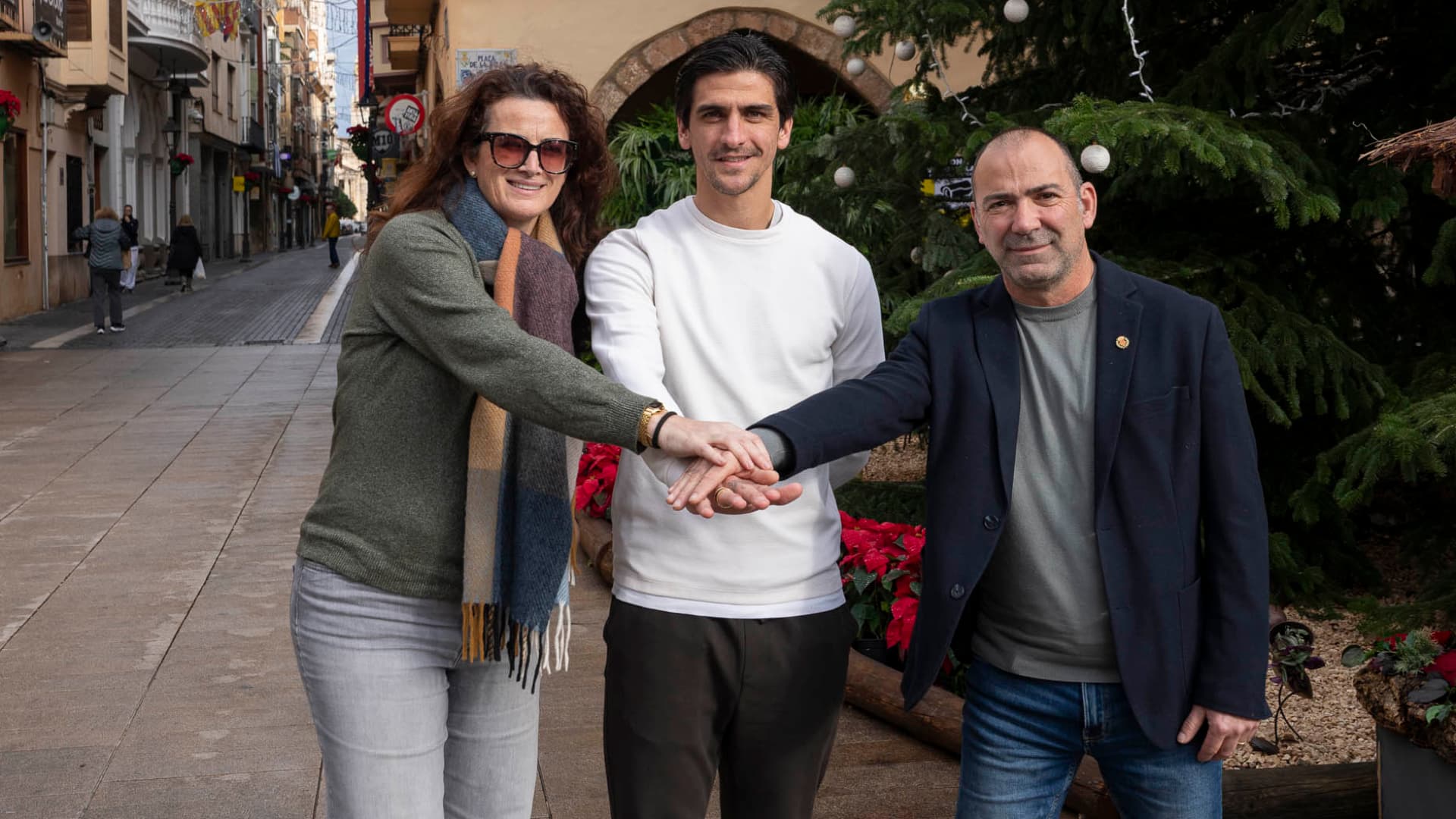 El Villarreal CF, con el comercio local