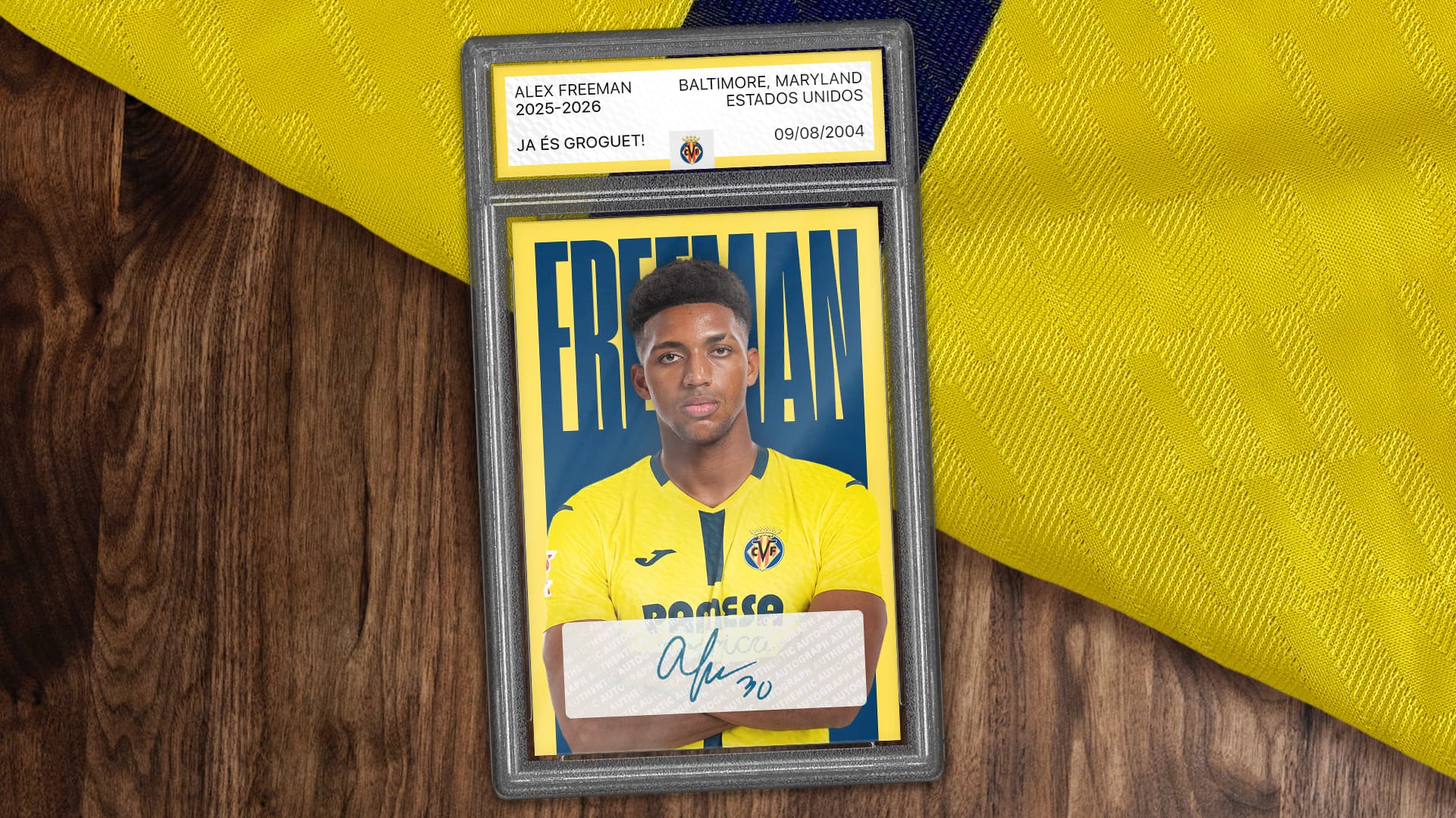 Alex Freeman is now a Yellow!