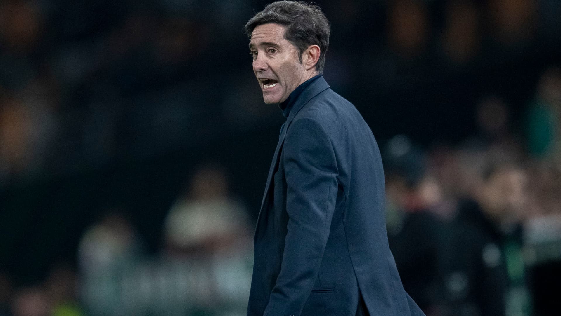 Marcelino: “El partido estaba abierto e igualado hasta la expulsión”