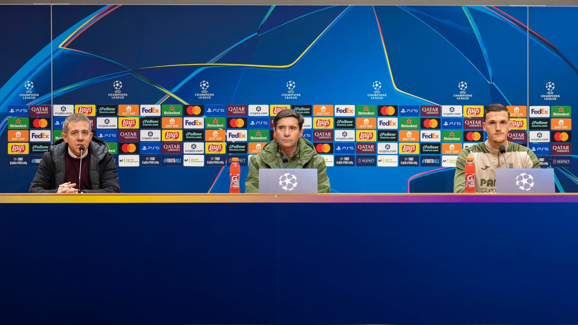 Marcelino: “Jugar la Champions es un privilegio y solo pensamos en ganar”