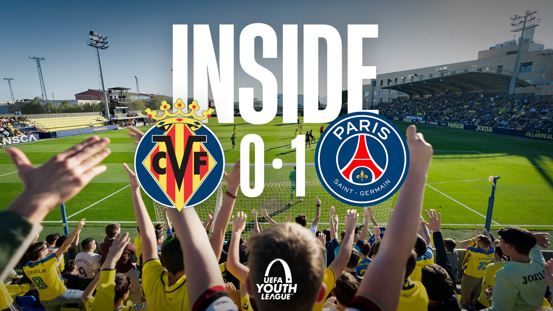 INSIDE | VILLARREAL 0-1 PSG: El Submarino se despide de la Youth League con honor