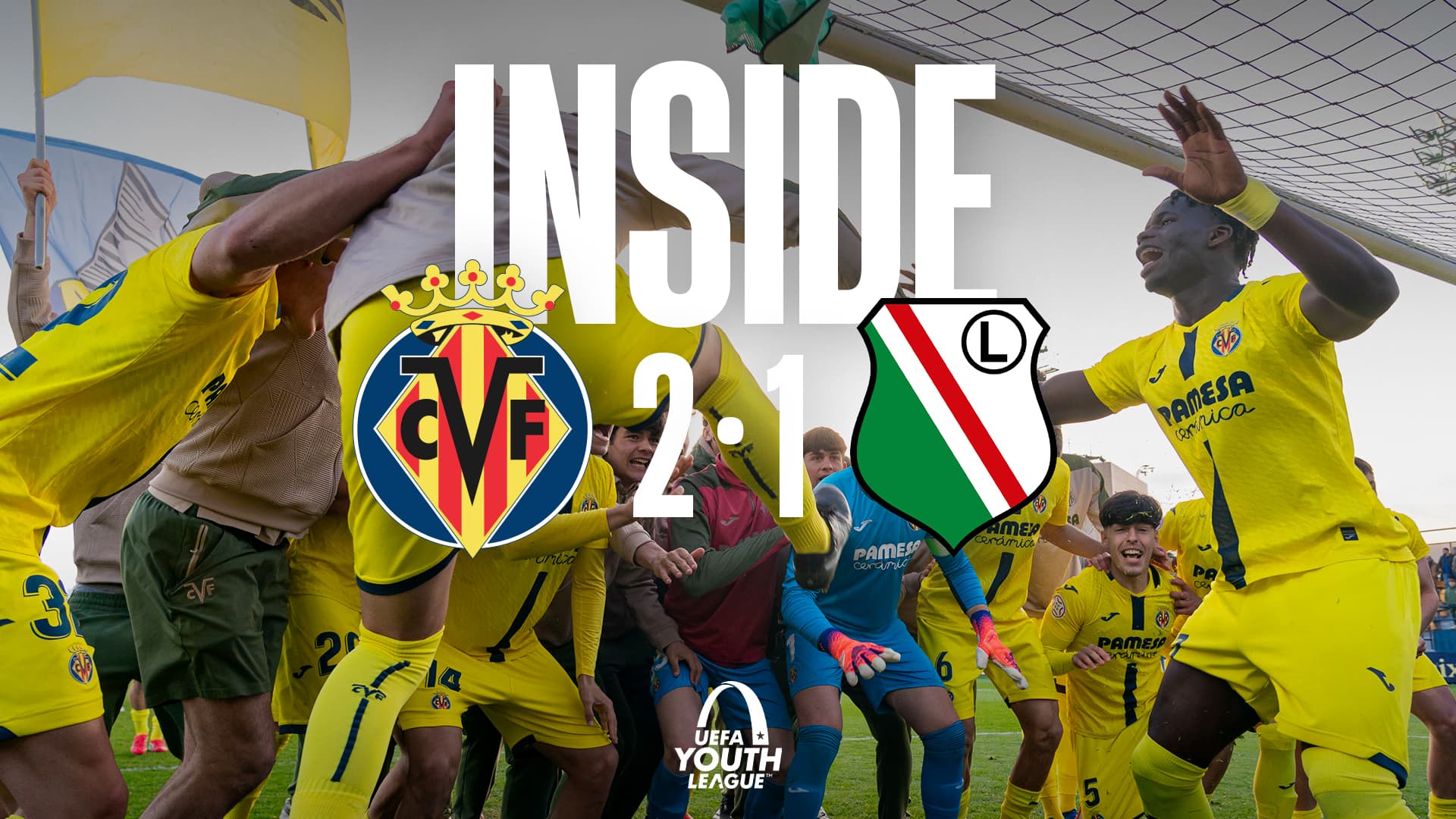 ¡A CUARTOS DE FINAL! | INSIDE ESPECIAL | VILLARREAL 2-1 LEGIA | UEFA YOUTH LEAGUE