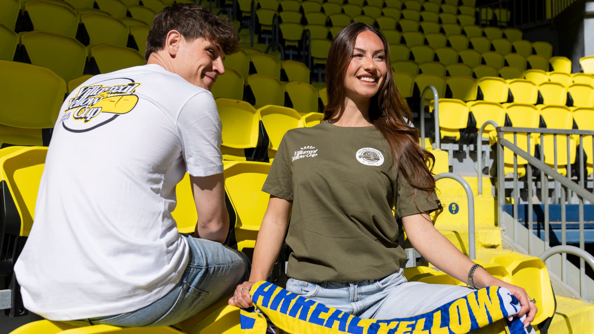 The official Yellow Cup Easter shirt and scarf are now on sale!
