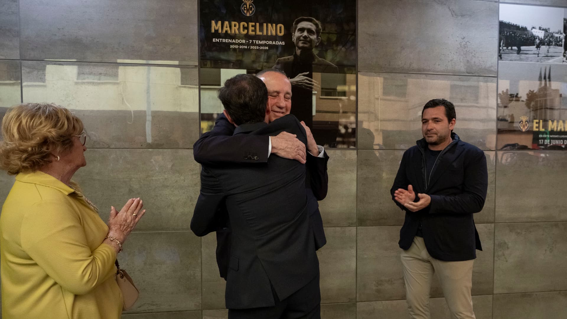 Marcelino ja ocupa el seu lloc al Passeig Groc