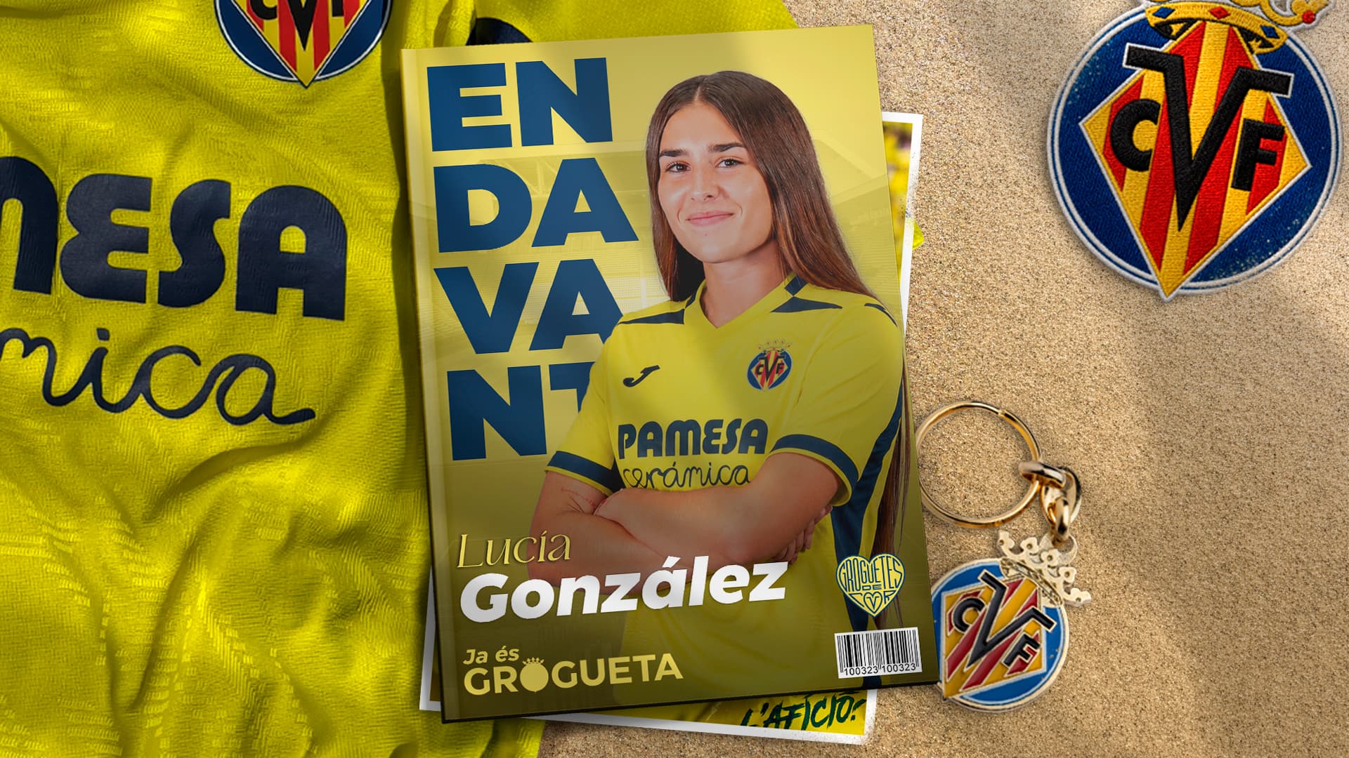 Lucía González ya es grogueta