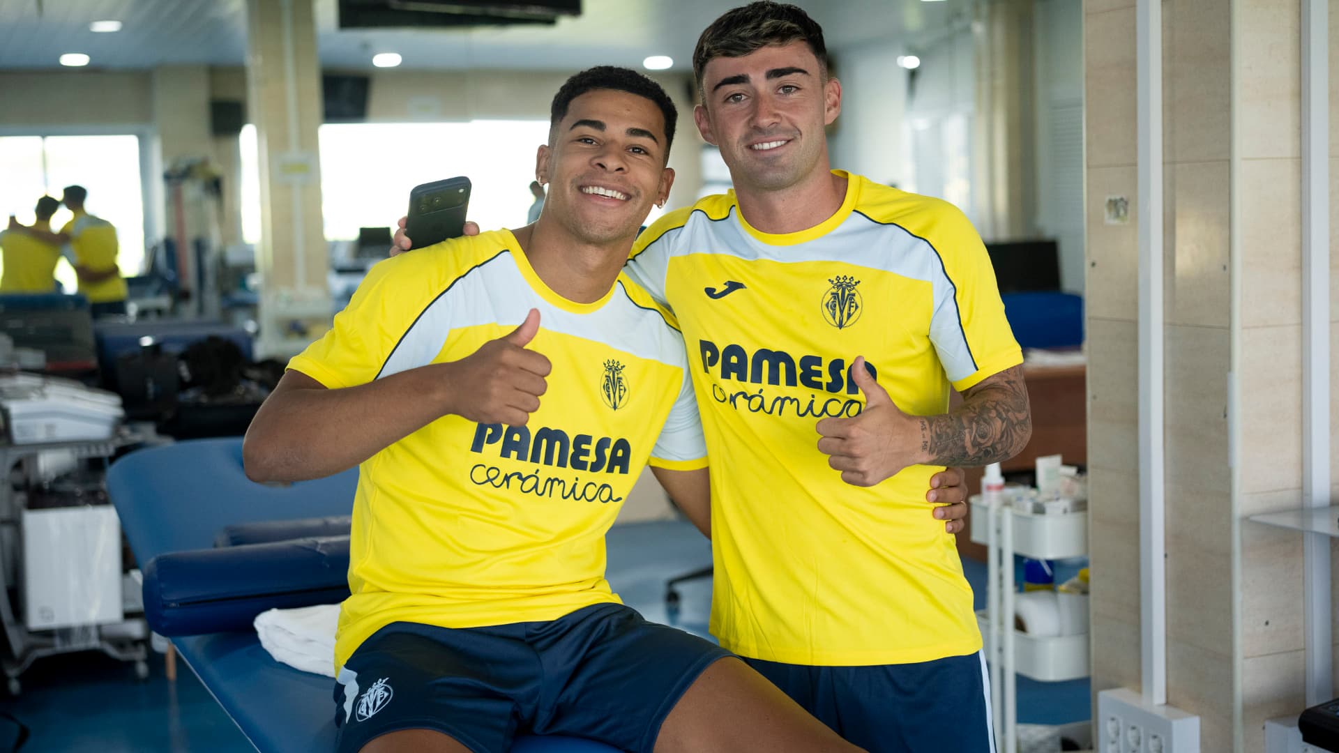 El Villarreal empieza con las pruebas médicas