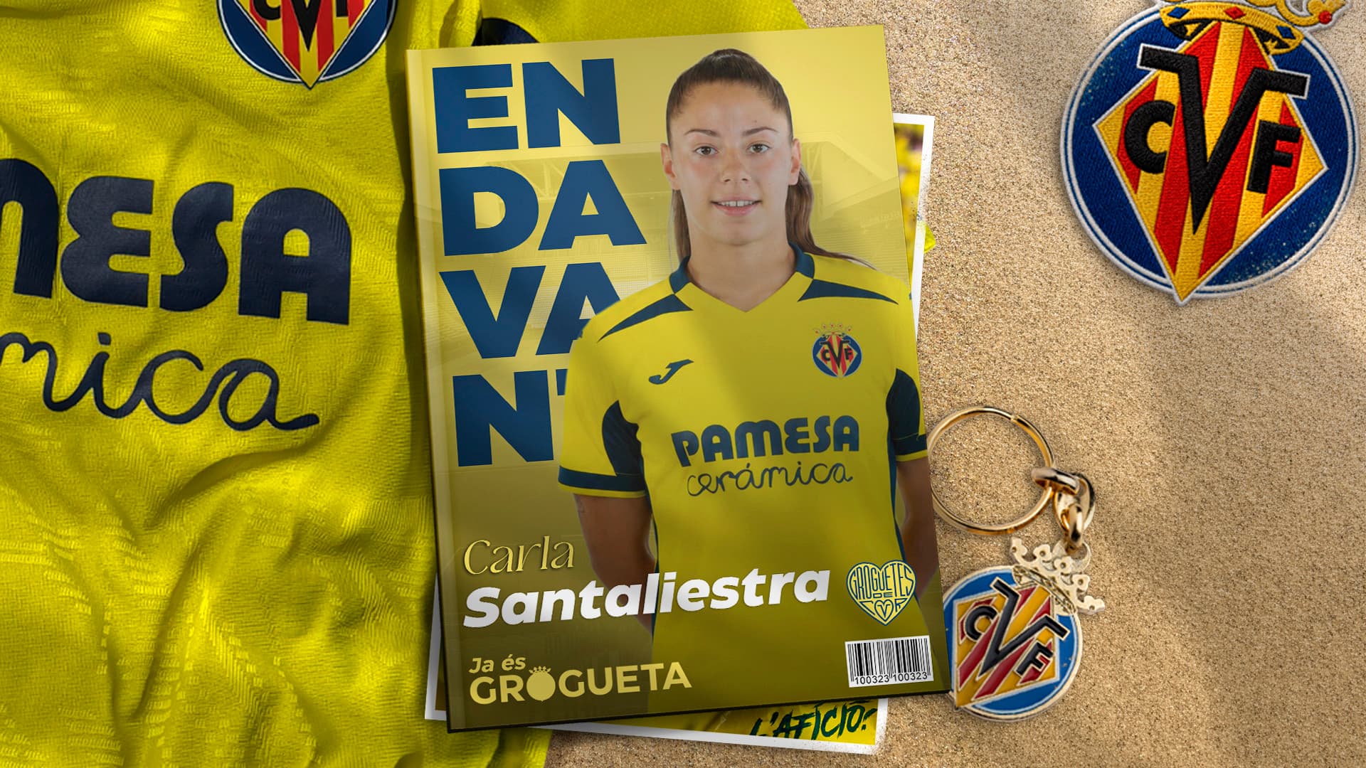 Carla Santaliestra refuerza el ataque del Villarreal Femenino