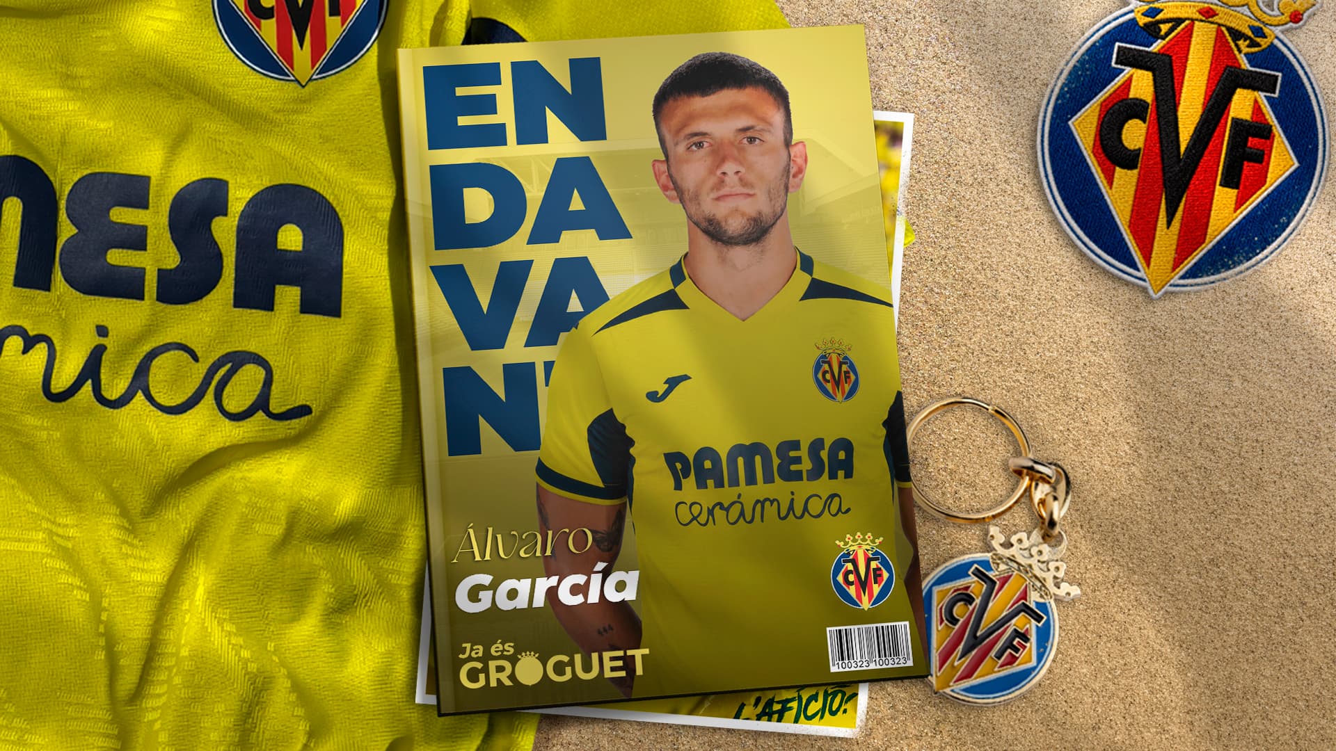 Álvaro García apuntala la zaga del Villarreal B