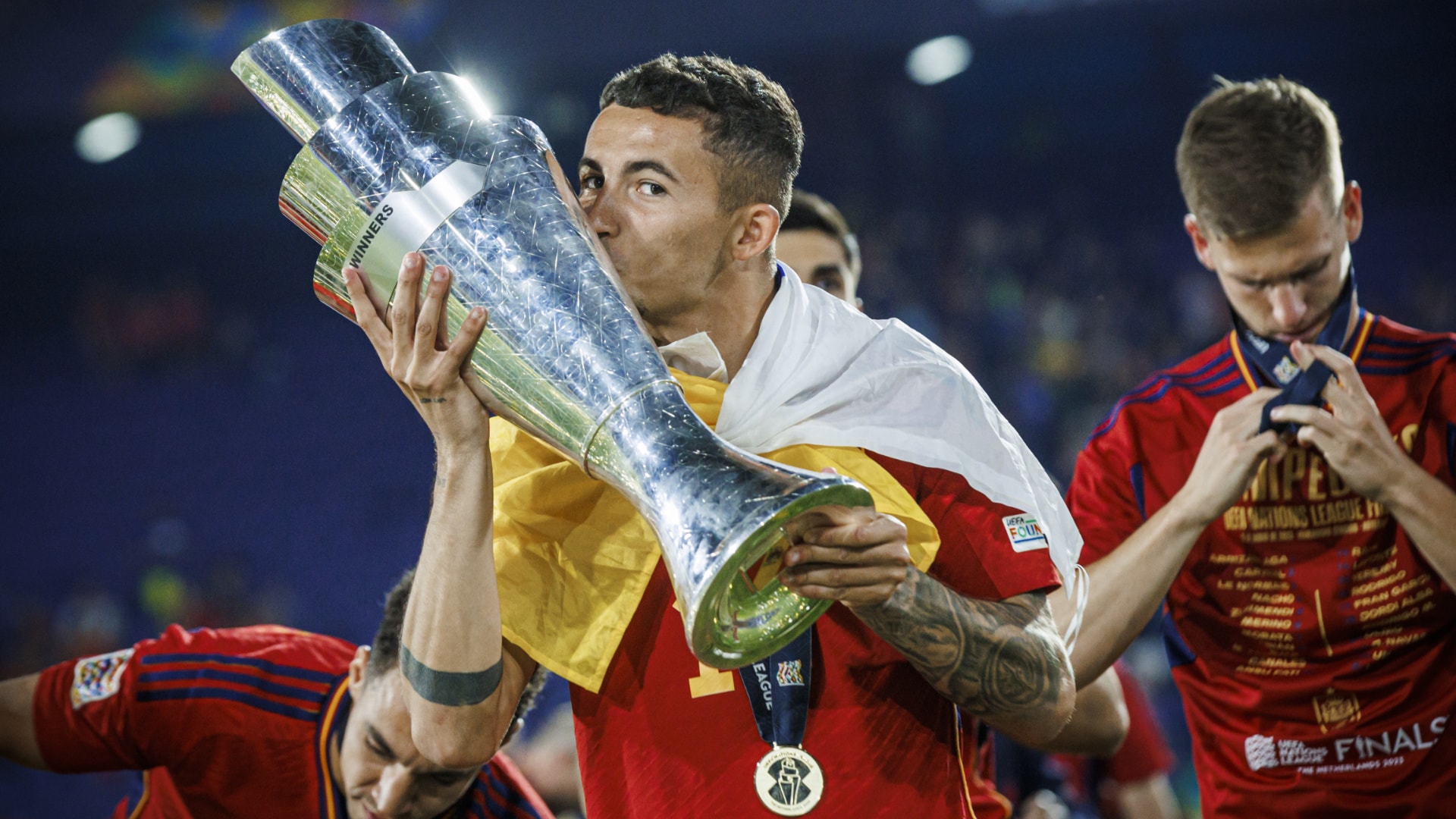 Yeremy se proclama campeón de la UEFA Nations League